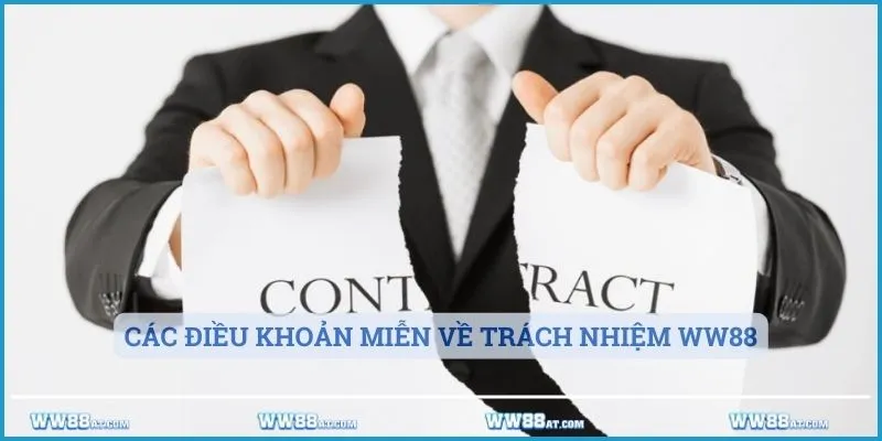 Các điều khoản miễn về trách nhiệm WW88