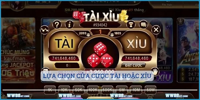 Tài xỉu thu hút lượng lớn game thủ